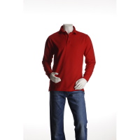 Promodoro Men’s Heavy Polo LS 4600